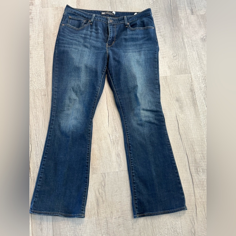 Levi's Dark Blue Flare Jeans